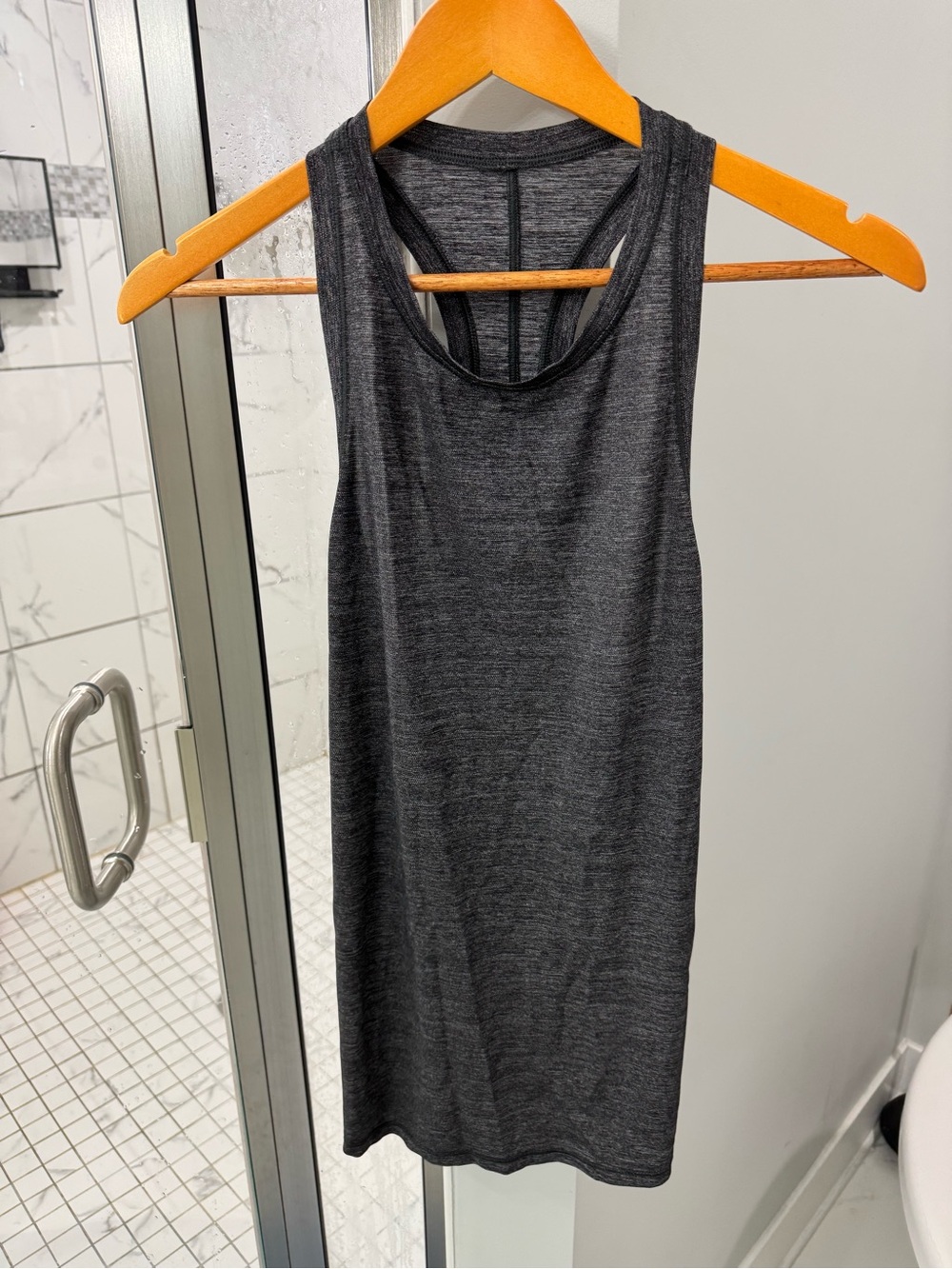 lululemon athletica Charcoal Gray Tank Top